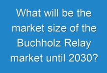 What will be the market size of the Buchholz Relay market until 2030?
