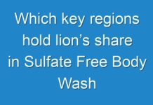 Which key regions hold lion’s share in Sulfate Free Body Wash Market?| Present and Future analysis till end of 2029 by Fact.MR