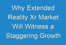 Why Extended Reality Xr Market Will Witness a Staggering Growth During 2024 – 2030