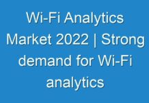 Wi-Fi Analytics Market 2024 | Strong demand for Wi-Fi analytics solutions from hospitality industry driving the market