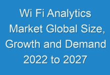 Wi Fi Analytics Market Global Size, Growth and Demand 2024 to 2027