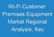 Wi-Fi Customer Premises Equipment Market Regional Analysis, Key Players Profile, Statistics and Growth to 2030