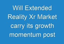 Will Extended Reality Xr Market carry its growth momentum post COVID-19? Read more to know
