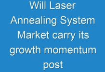 Will Laser Annealing System Market carry its growth momentum post COVID-19? Read more to know