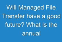 Will Managed File Transfer have a good future? What is the annual growth rate?