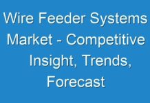 Wire Feeder Systems Market – Competitive Insight, Trends, Forecast 2027