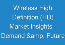 Wireless High Definition (HD) Market Insights – Demand & Future Scope Including Top Players forecast to 2030