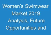 Women’s Swimwear Market 2019 Analysis, Future Opportunities and Market Forecast To 2027