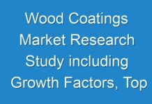 Wood Coatings Market Research Study including Growth Factors, Top Players, and Competitive Analysis by regions from 2019 to 2027