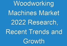 Woodworking Machines Market 2024 Research, Recent Trends and Growth Forecast