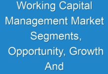 Working Capital Management Market Segments, Opportunity, Growth And Forecast By End-Use Industry