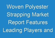 Woven Polyester Strapping Market Report Features Leading Players and Forecast the Future for the Period By 2028