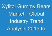 Xylitol Gummy Bears Market – Global Industry Trend Analysis 2015 to 2019 and Forecast 2024–2030